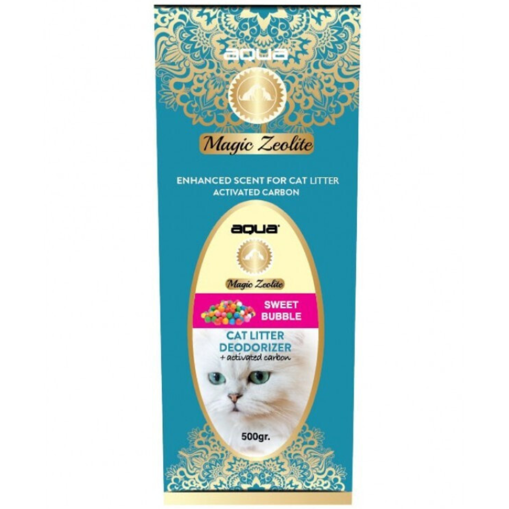 Aqua Pet Magic Zeolite αρωματικό τουαλέτας γάτας bubble gum 500g