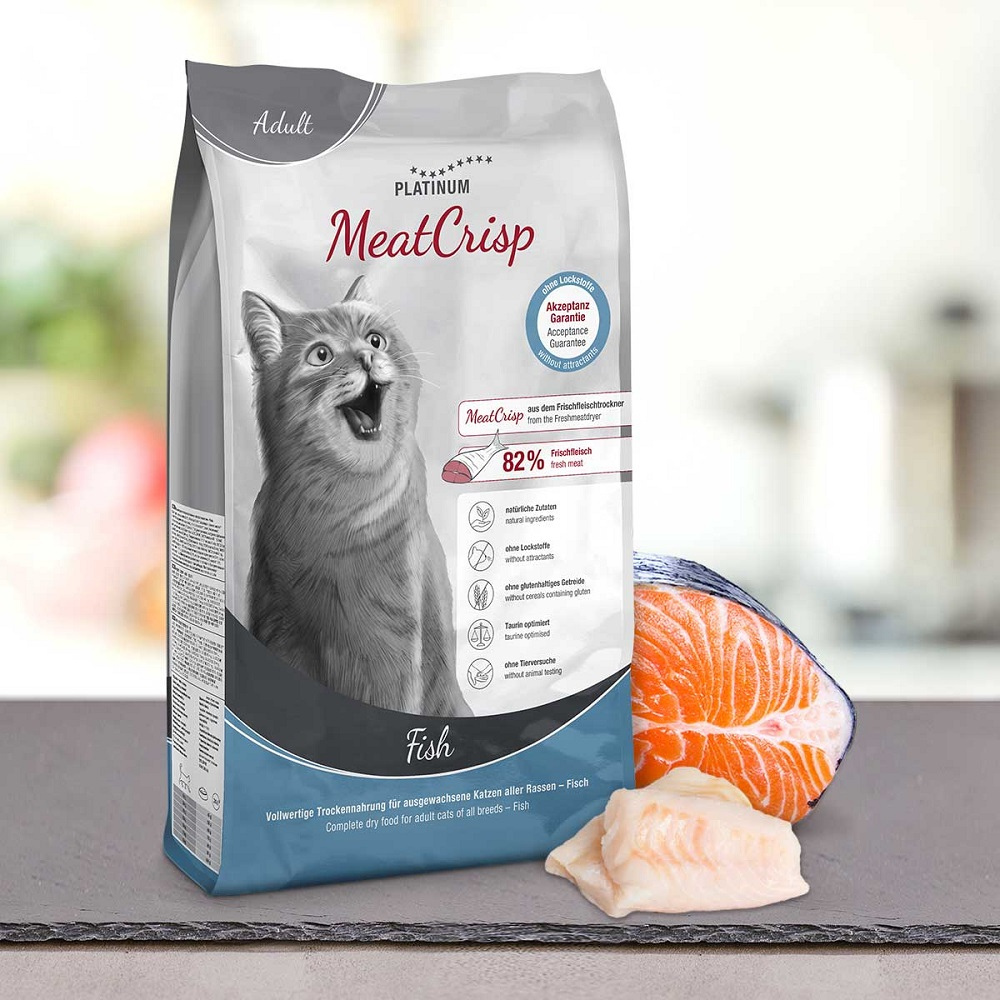 Platinum Meatcrisp Sterilised Fish 3kg τροφή γάτας