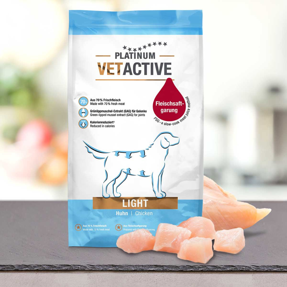 Platinum Vetactive Light 5kg ξηρά τροφή σκύλου