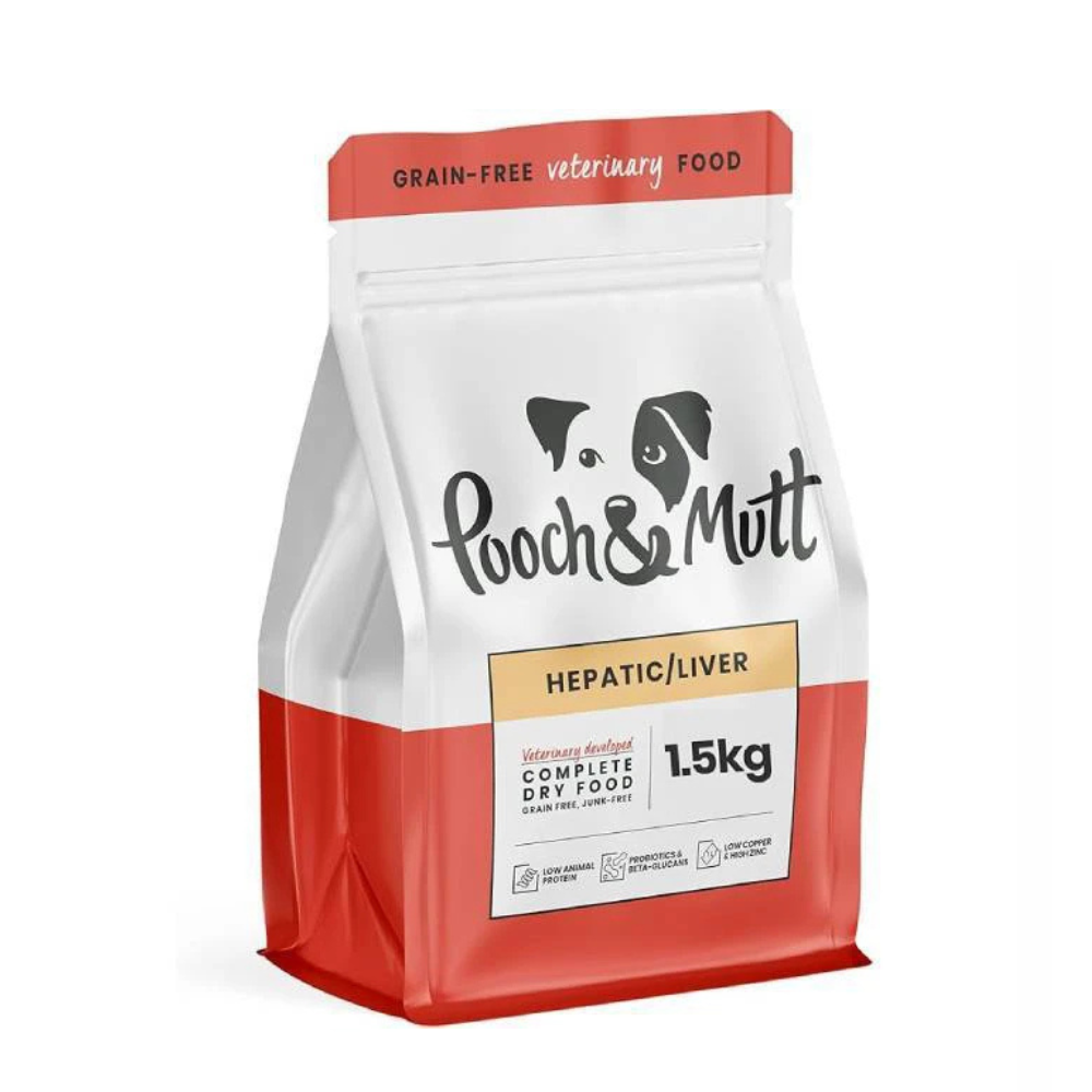 Pooch and Mutt Veterinary Hepatic Liver 1.5kg