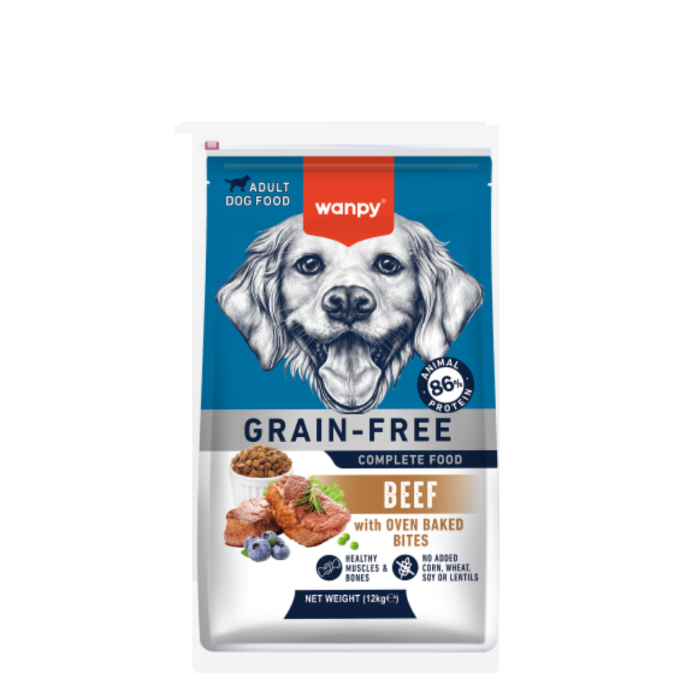 Wanpy Dog Dry Food Beef for Adult 12kg ξηρά τροφή σκύλου