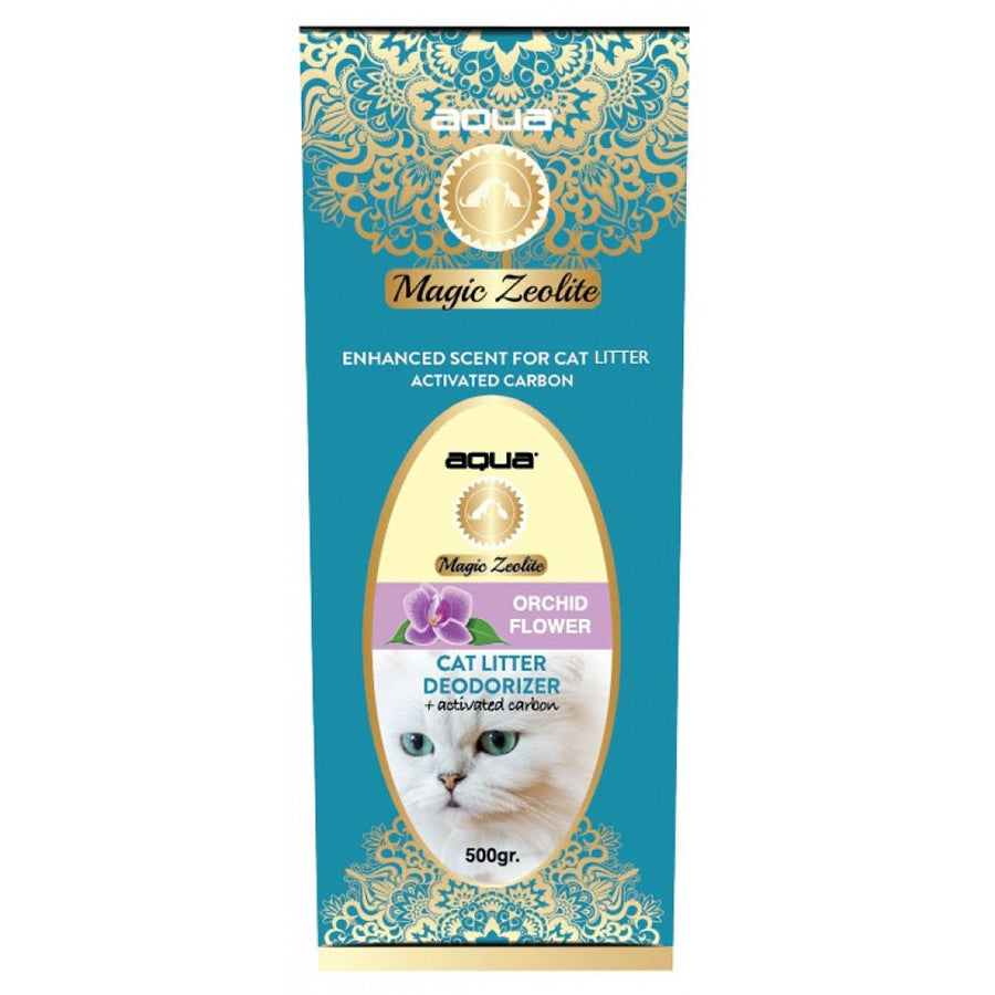 Aqua Pet Magic zeolite αρωματικό τουαλέτας γάτας orchid flower 500gr
