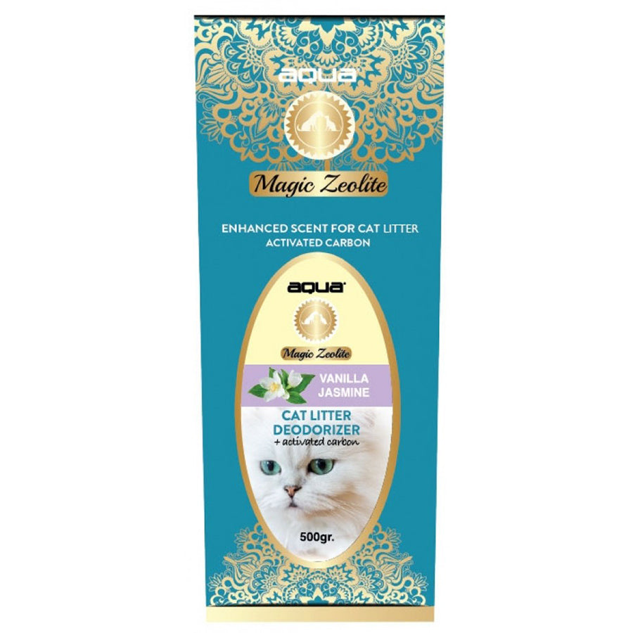 Aqua Pet Magic zeolite αρωματικό τουαλέτας γάτας vanilla jasmine 500gr