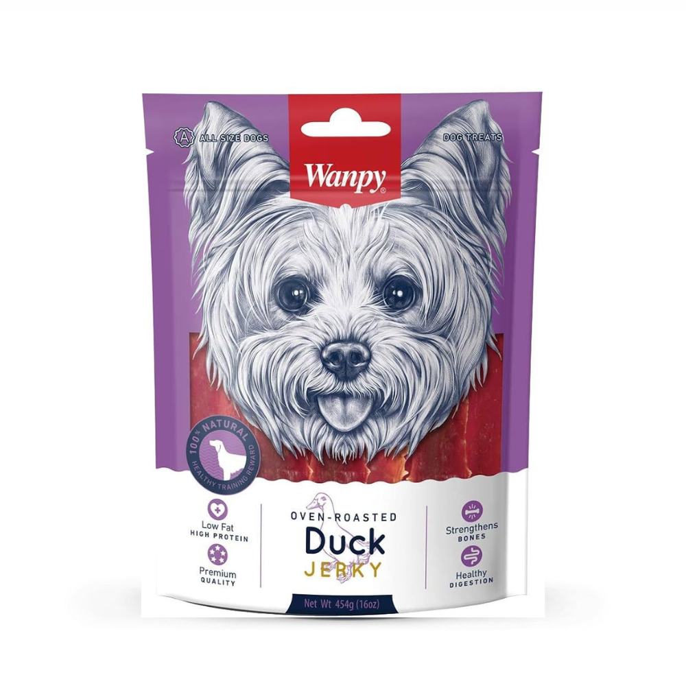 Wanpy Duck Jerky 100g λιχουδιά σκύλου