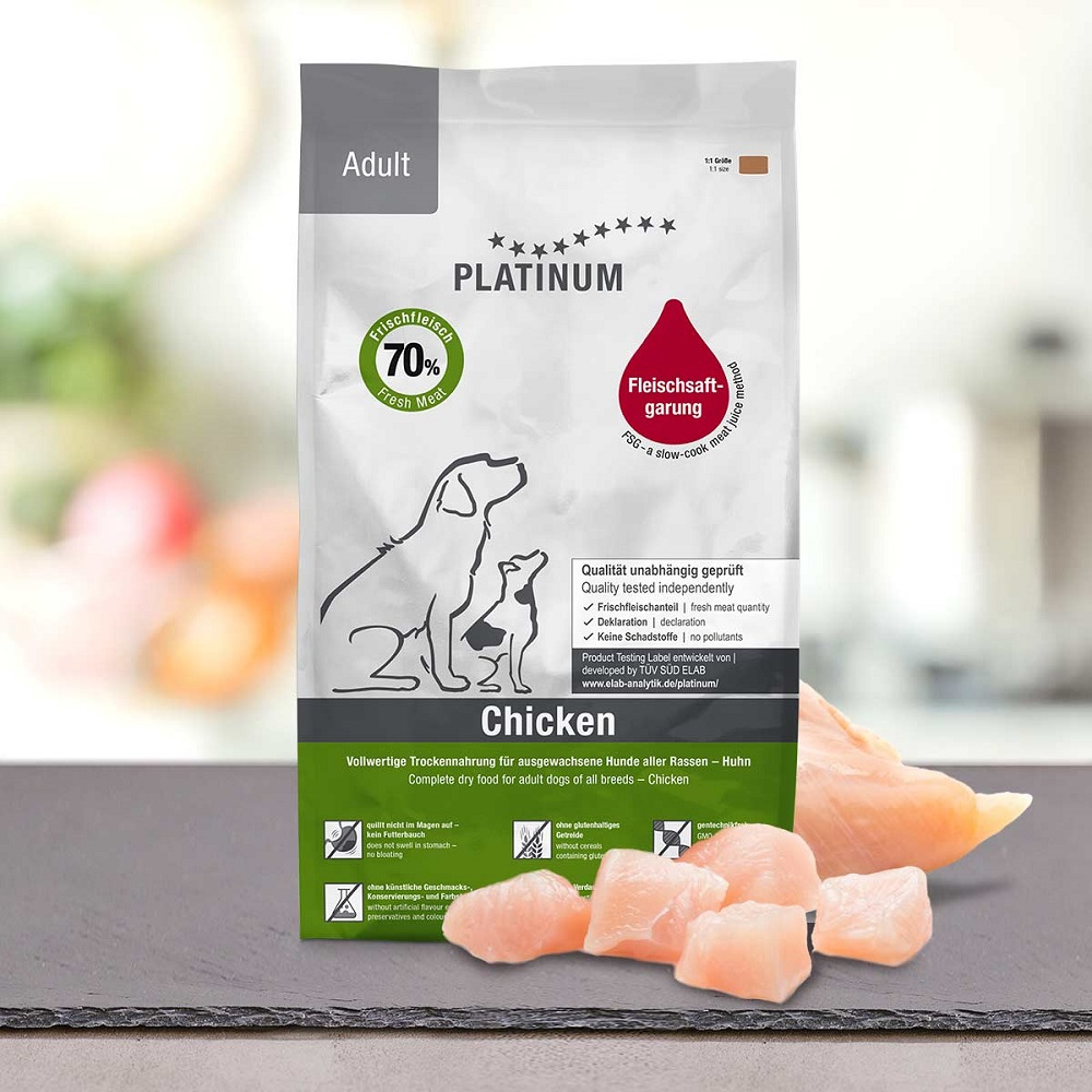 Platinum Meatcrisp Adult Chicken 1.5kg ξηρά τροφή γάτας