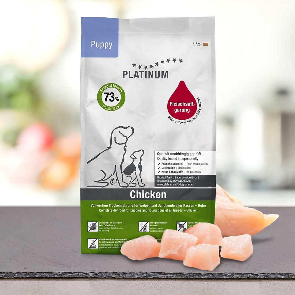 Platinum Puppy Κοτόπουλο 1.5kg ξηρά τροφή κουταβιού